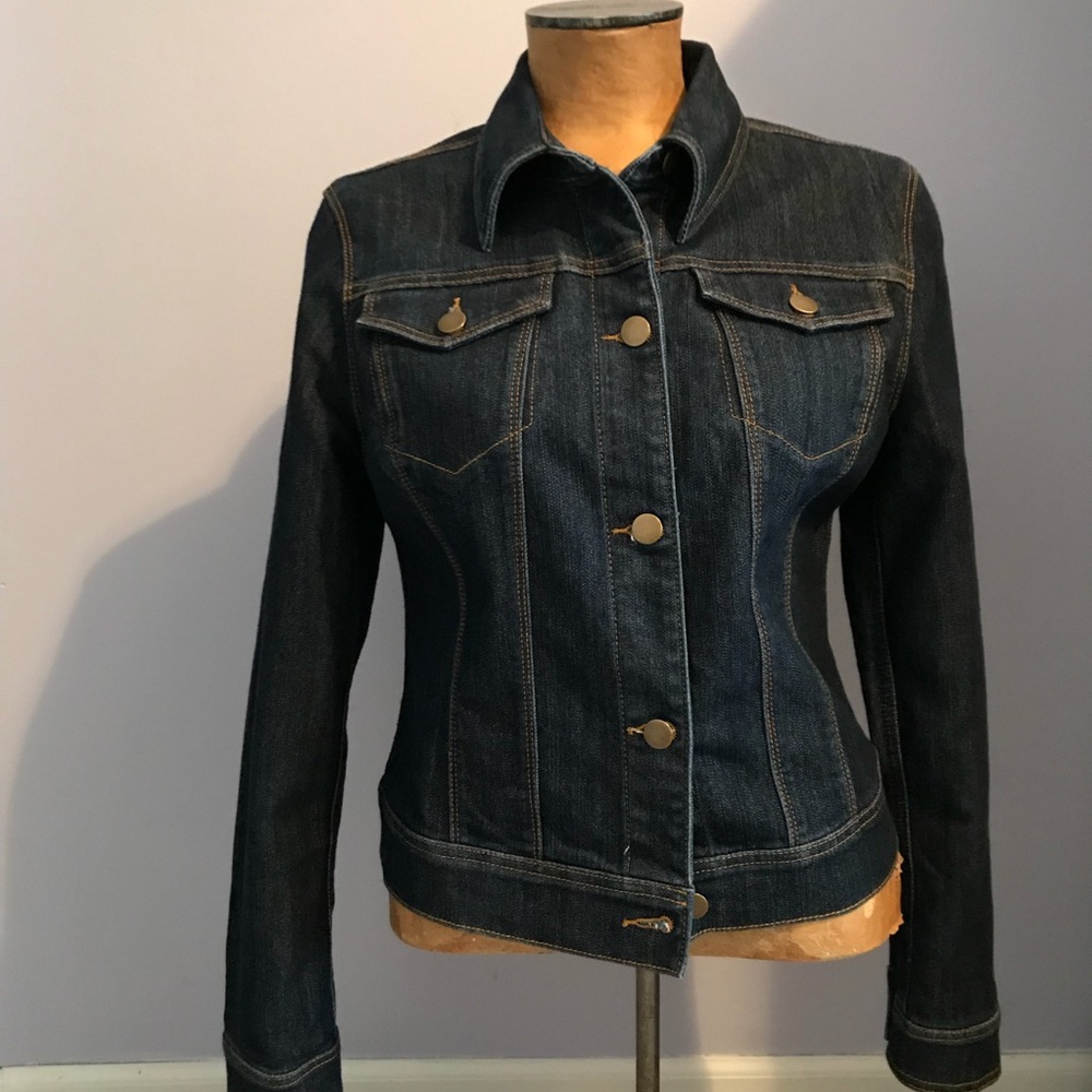 NWOT NY&CO Dark denim Jean Jacket size S